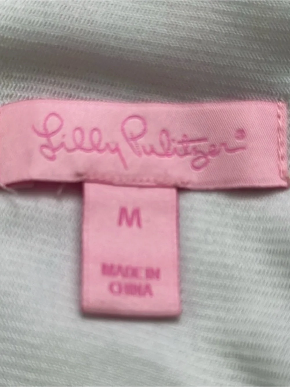 Lilly Pulitzer White Midi Dress with Pink & Green Floral Print - Picture 9 of 9